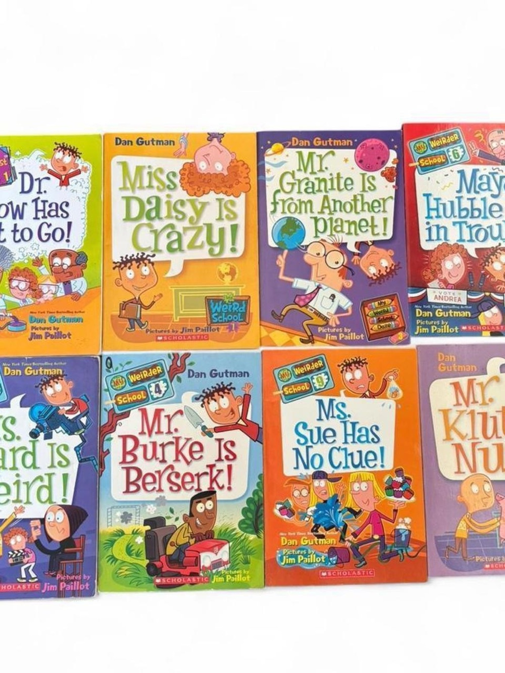 My Weird School 8-Book Set by Dan Gutman 📚😂